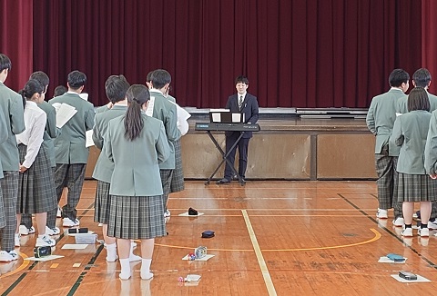 校歌指導