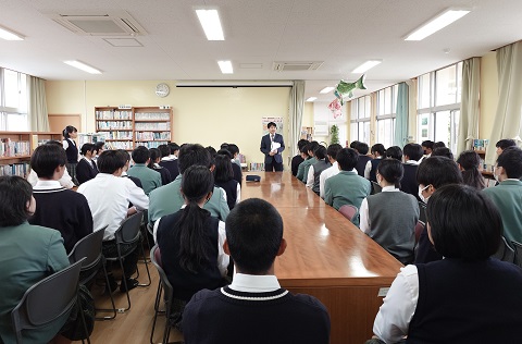 学年別朝礼２
