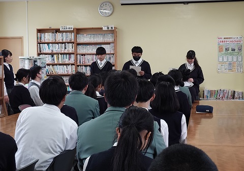 学年別朝礼１