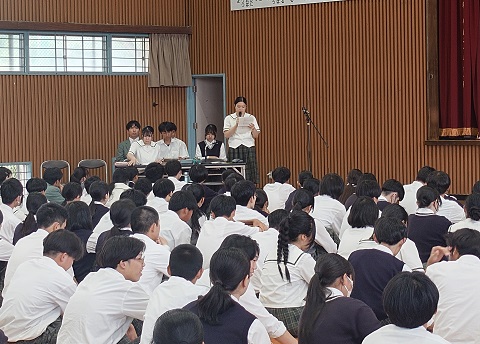 生徒会挨拶