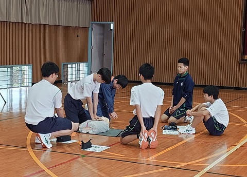 心肺蘇生訓練２