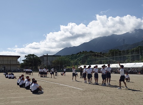 長縄男子