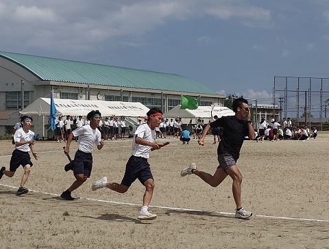 学科対抗リレー