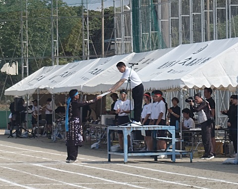 表彰応援の部